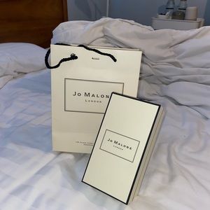 Jo Malone Gift Bag & Perfume Box (EMPTY)